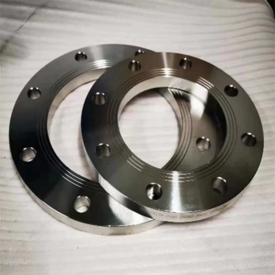 Hot Sales ANSI/DIN/GOST/En RF FF A105 Stainless Steel Flange 304L 316L Weld Neck/Slip on/Blind Forged Steel Pipe Flange