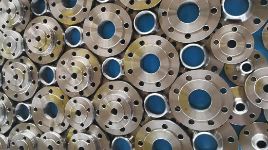 ANSI DIN JIS BS En Standard Stainless Steel Slip on Flange as Construction Material